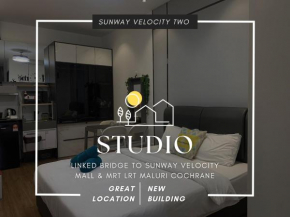 Sunway Velocity Studio Apartement 2pax Linked To Sunway Velocity Mall MRT LRT Maluri & Cochrane Kuala Lumpur